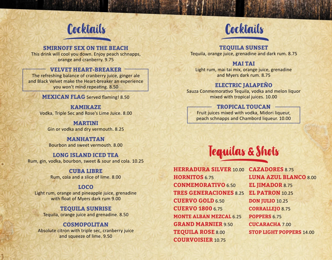 drink menu 3